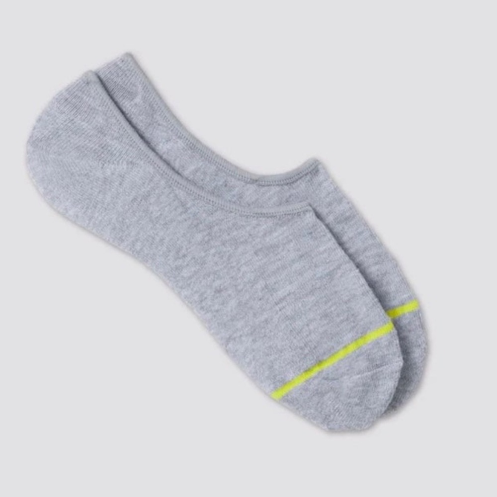 NWT Heather No Show Sock - Size 3